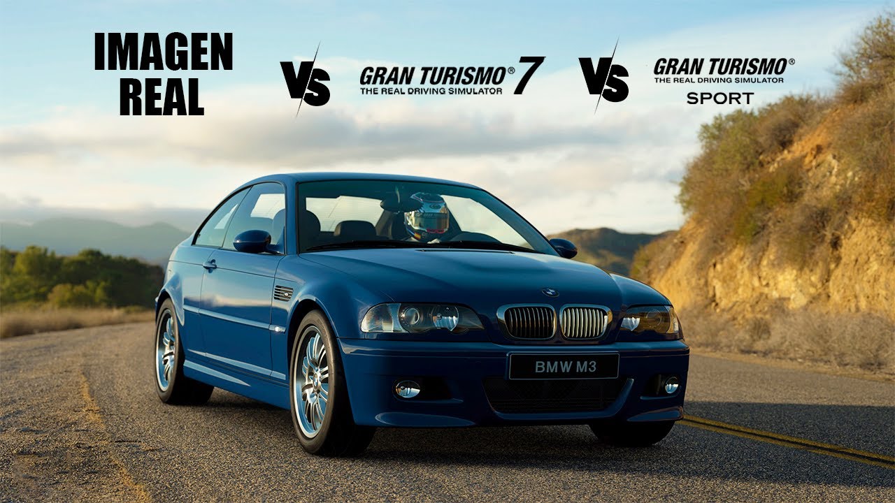 BMW M3 E46 | Realidad vs Gran Turismo 7 vs GT Sport | Gameplay interior ...