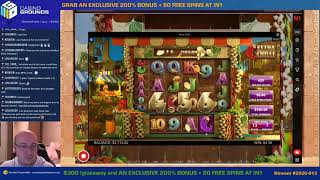 Huge win on Extra Chilli - 16 spins and retrigger!
