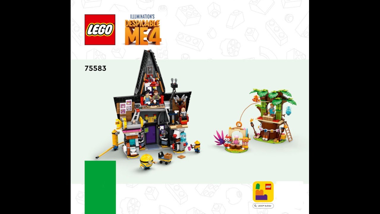 LEGO Instructions | Despicable Me | 75583 | Minions and Gru's