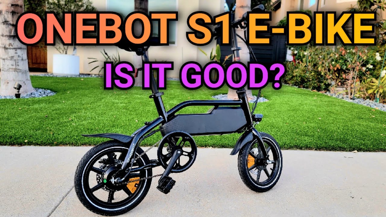 Is it Good? ONEBOT S1 Folding Electric Bike YouTube