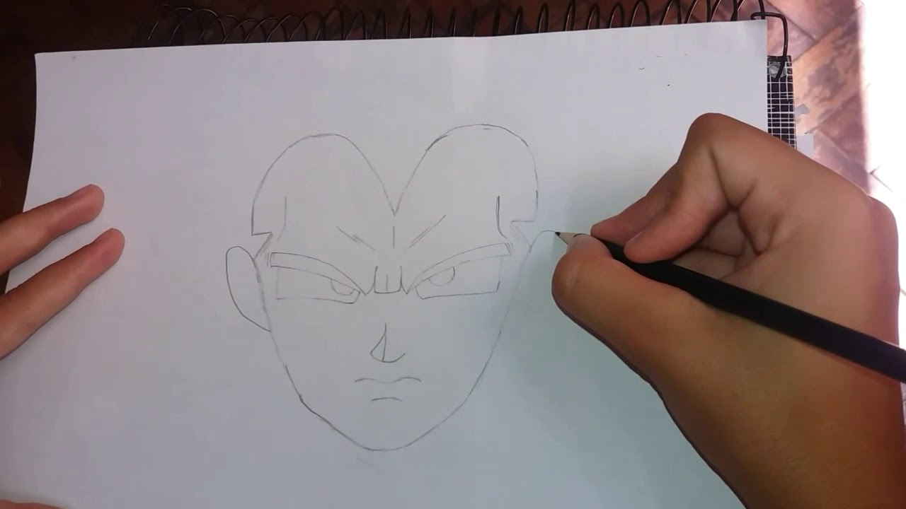 Speed Drawing - Vegeta ( Dragon Ball Z)
