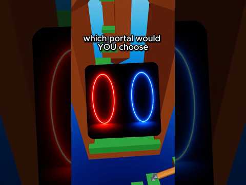 Which Portal Would You Choose? 👀 #roblox #relatable #robloxrant #shorts