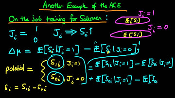 The average causal effect - an example