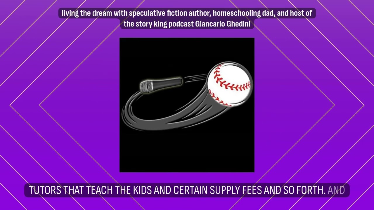 living the dream with speculative fiction author, homeschooling dad, and host of the story king...