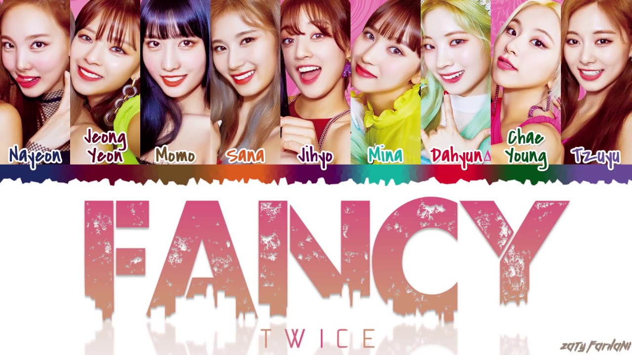 Twice 트와이스 Fancy Lyrics Color Coded Han Rom Eng Youtube