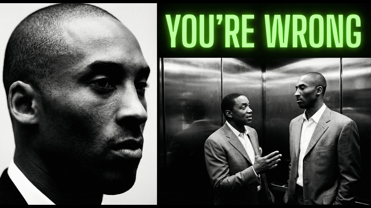 The SECRET Elevator Conversation Why Kobe Told Isiah He Didn't Understand Michael Jordan