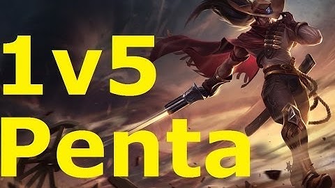 [LoL] - Yasuo 1V5 PENTAKILL