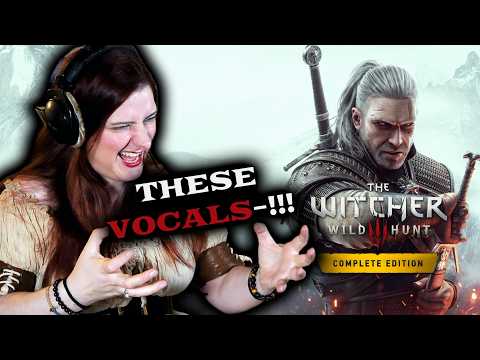Video Game Vocalist Reacts to "Silver for Monsters" from The Witcher 3: Wild Hunt