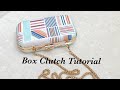 Rounded Rectangle Box Clutch Tutorial/Minaudiere