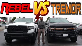 2025 Ram Rebel vs Ford Tremor: Is Ram The New King Of Trucks?