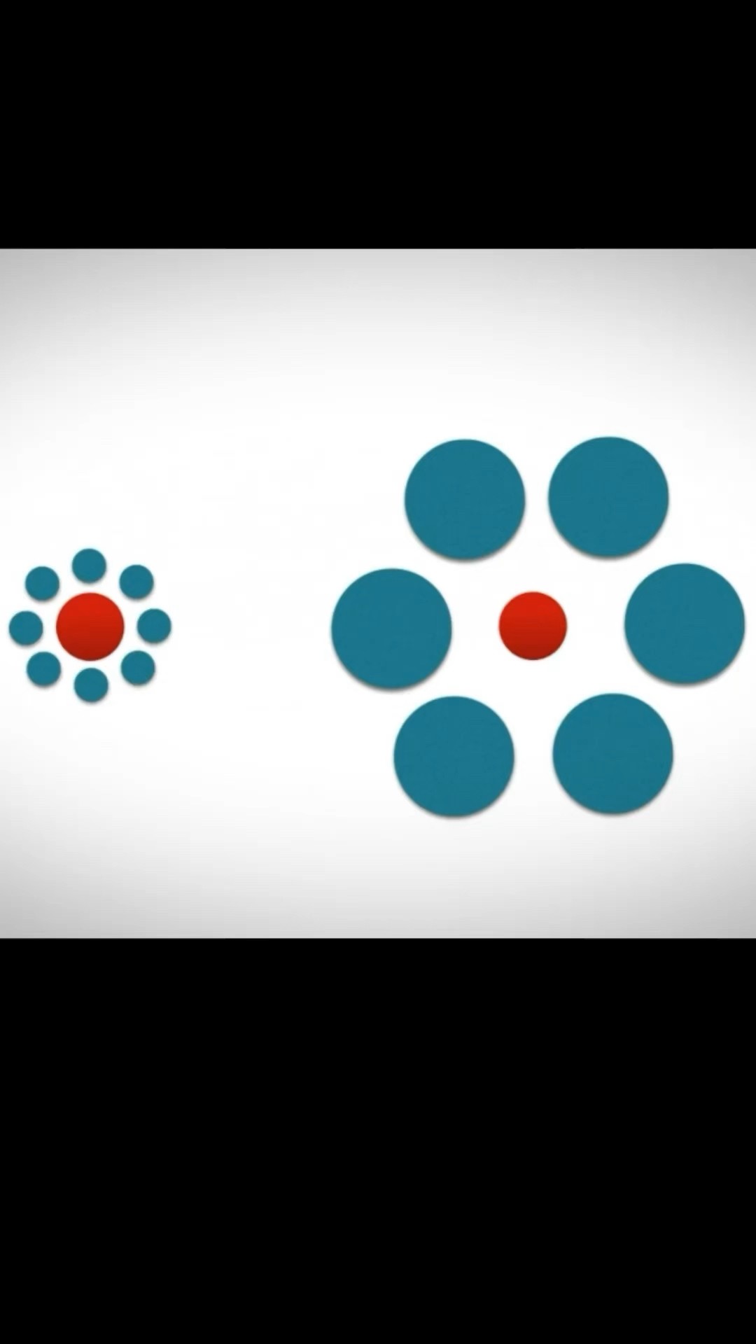 Spot the Difference! Are These Circles the Same? ? #opticalillusion