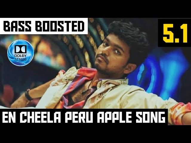 EN CHEELA PERU APPLE 5.1 BASS BOOSTED SONG | POKKIRI | DOLBY ATMOS | 320KBPS | BAD BOY BASS CHANNEL class=