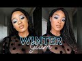 Winter Glam ft. NYX Ultimate Utopia Palette! | Adrienne Monique