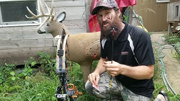 How accurate are your broadheads? Zeus Broadheads Trick shot
