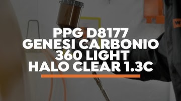 PPG D8177 // Genesi Carbonio 360 Light HALO Clear 1.3c
