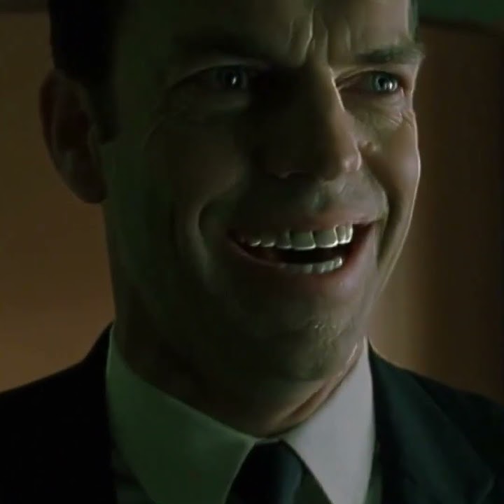 evil laugh matrix meme