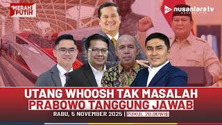  Utang Whoosh Tak Masalah Presiden Prabowo Tanggung Jawab  Merah Putih