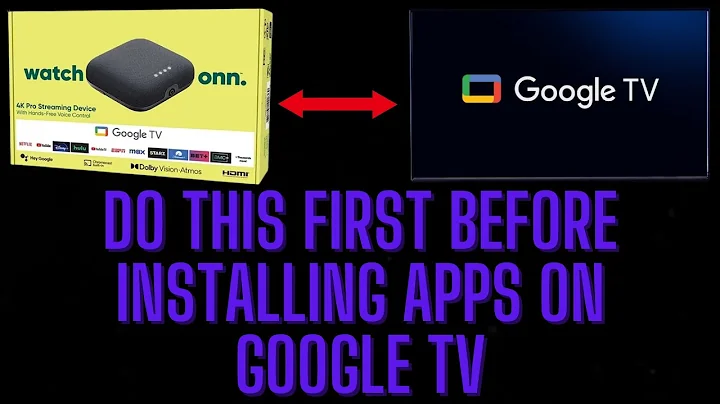 WALMART'S ONN 4K PRO | DO THIS FIRST BEFORE INSTALLING ANY APPS INCLUDING 3rd PARTY APPS |
