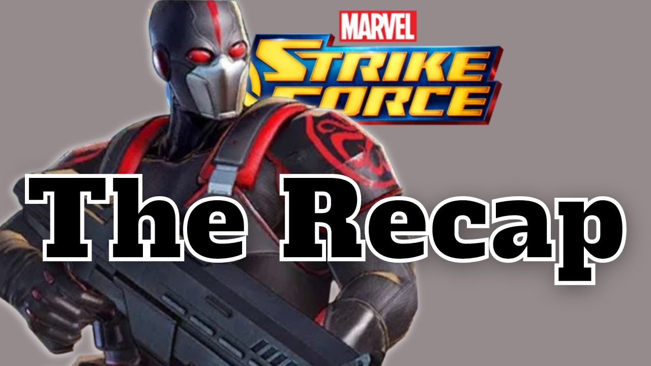Minion Crarafting The Recap Marvel Strike Force MSF YouTube