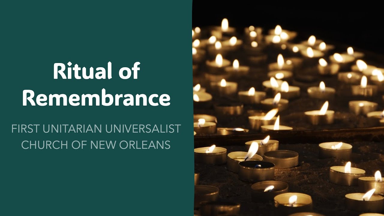 Ritual of Remembrance - YouTube