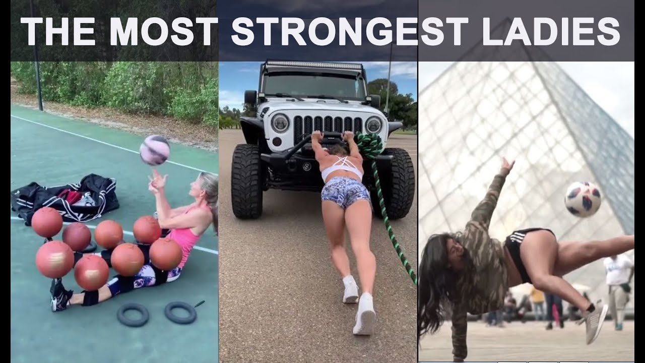 TOP 20 THE MOST STRONGEST LADIES TIKTOK SPORT COMPILATIONS 2020