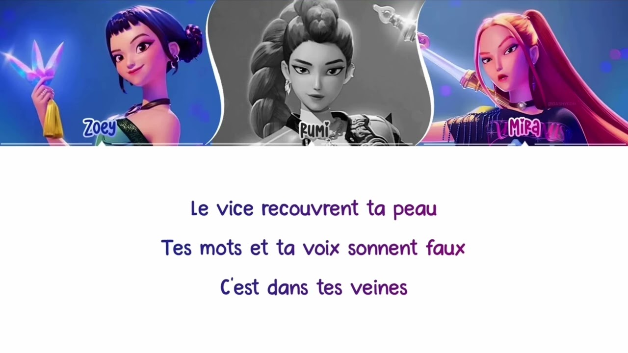 Huntrix dévoile (français)