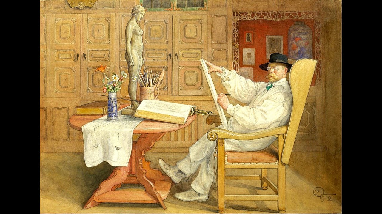 Carl Larsson (1853-1919) Paintings -Sweden's Most Beloved Artist - YouTube