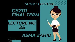 lec25 CS201 introduction to programming