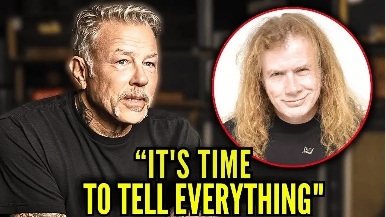 At 61, James Hetfield Finally Opens Up About Dave Mustaine & Megadeth — The Truth Revealed!