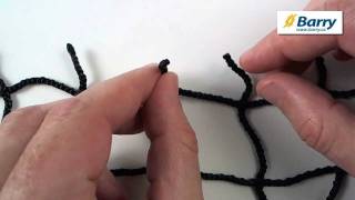 Celebrity Barry Net Finishing Half mesh cut Profile