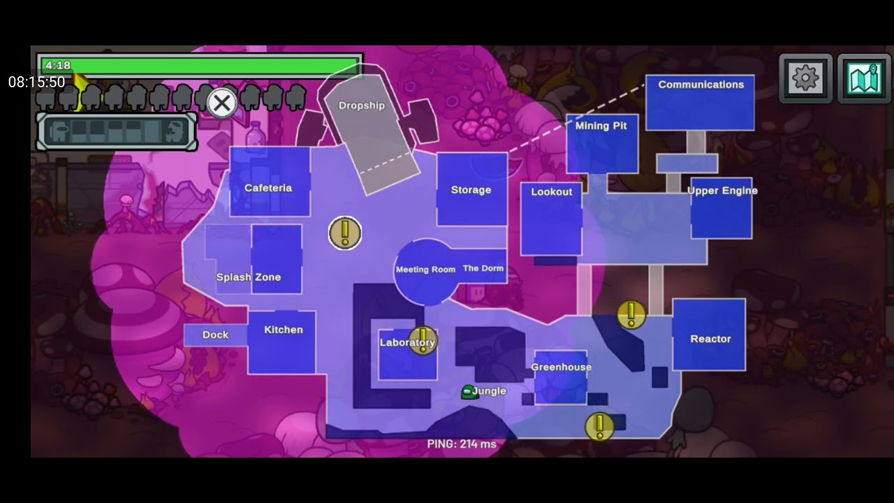 Among Us 24 Pro Seek The Fungle Map
