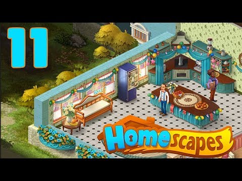 HOMESCAPES STORY WALKTHROUGH - PART 11 GAMEPLAY - ( iOS | Android )