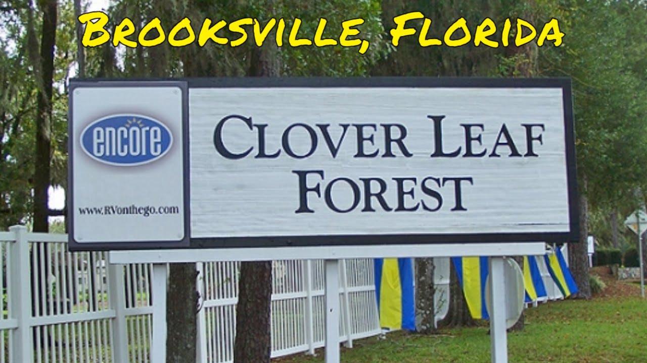 Fulltime RV Life - Thousand Trails -  Clover Leaf Forest RV Resort   Brooksville, FL