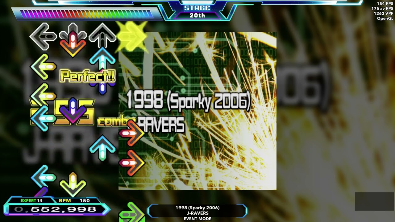 [SM5] Dance Dance Revolution A20 PLUS- 1998: Sparky 2006