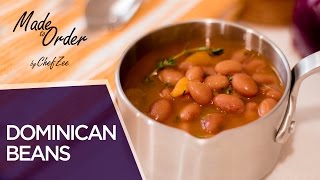 Easy Dominican Beans Habichuelas Guisadas Dominicana Made To Order Chef Zee Cooks