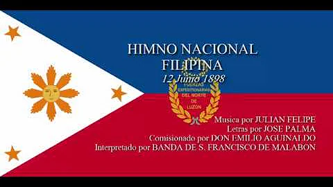 Philippine National Anthem (Spanish, English, and Filipino Lyrics)