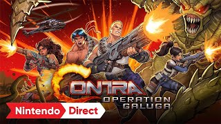 Contra: Operation Galuga  Special Announcement Trailer  Nintendo Switch