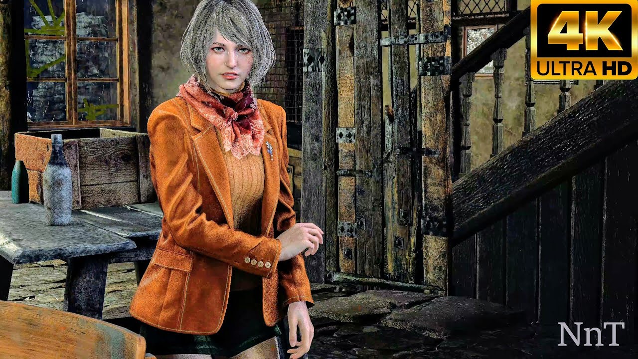 Ashley with Classic OG Skirt | Resident Evil 4 Remake (4K Ultra 
