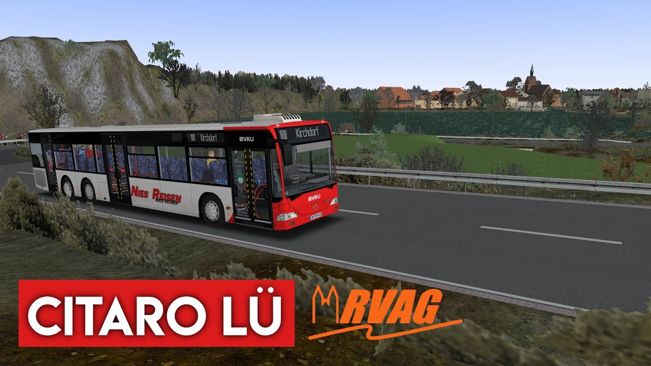 Mercedes-Benz Citaro LÜ - Webdisk Adventskalender - Ruhrau V2 | Let's Play OMSI 2 