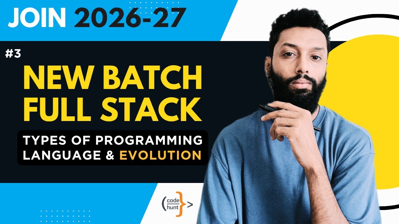 💻 Core Java | 2026–27 | Types of Programming Languages | CodeHunt ...