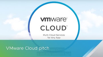 VMware Cloud pitch, with Raghu Raghuram