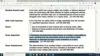 NBIS Updates Webinar 4 – Bridge Scour Appraisals in Ohio