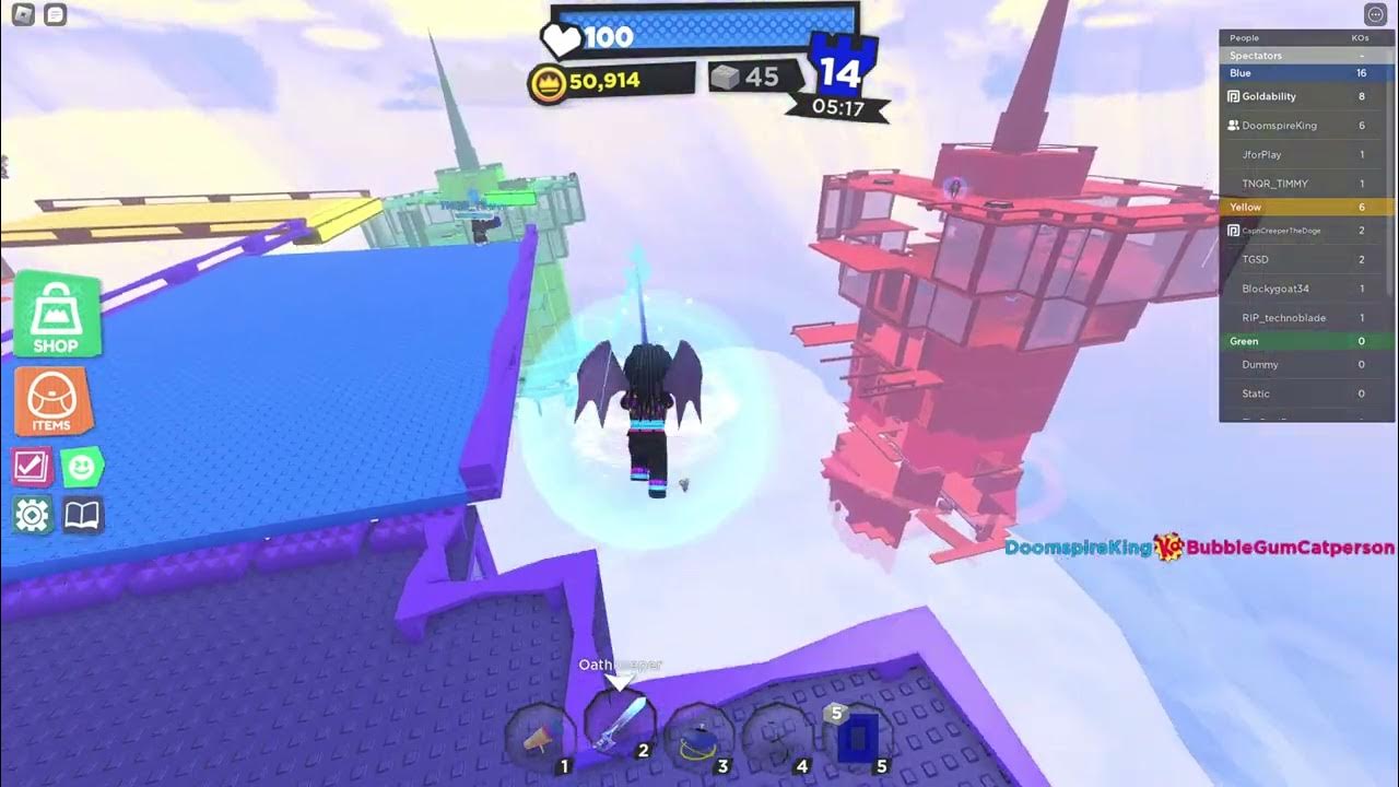 "Goofy ahh laser cannon user" Super Doomspire gameplay YouTube