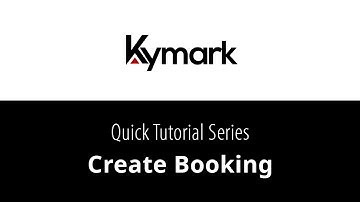 Create Booking (Quick Tutorial)