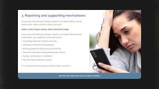 Sexual Harassment (global) - Online Learning