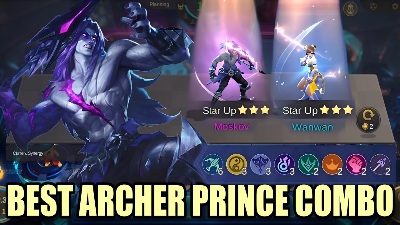 PRINCE ATRO+ARCHER SYNERGY 🔥 BEST COMBO | NEW SEASON MAGIC CHESS BEST SYNERGY