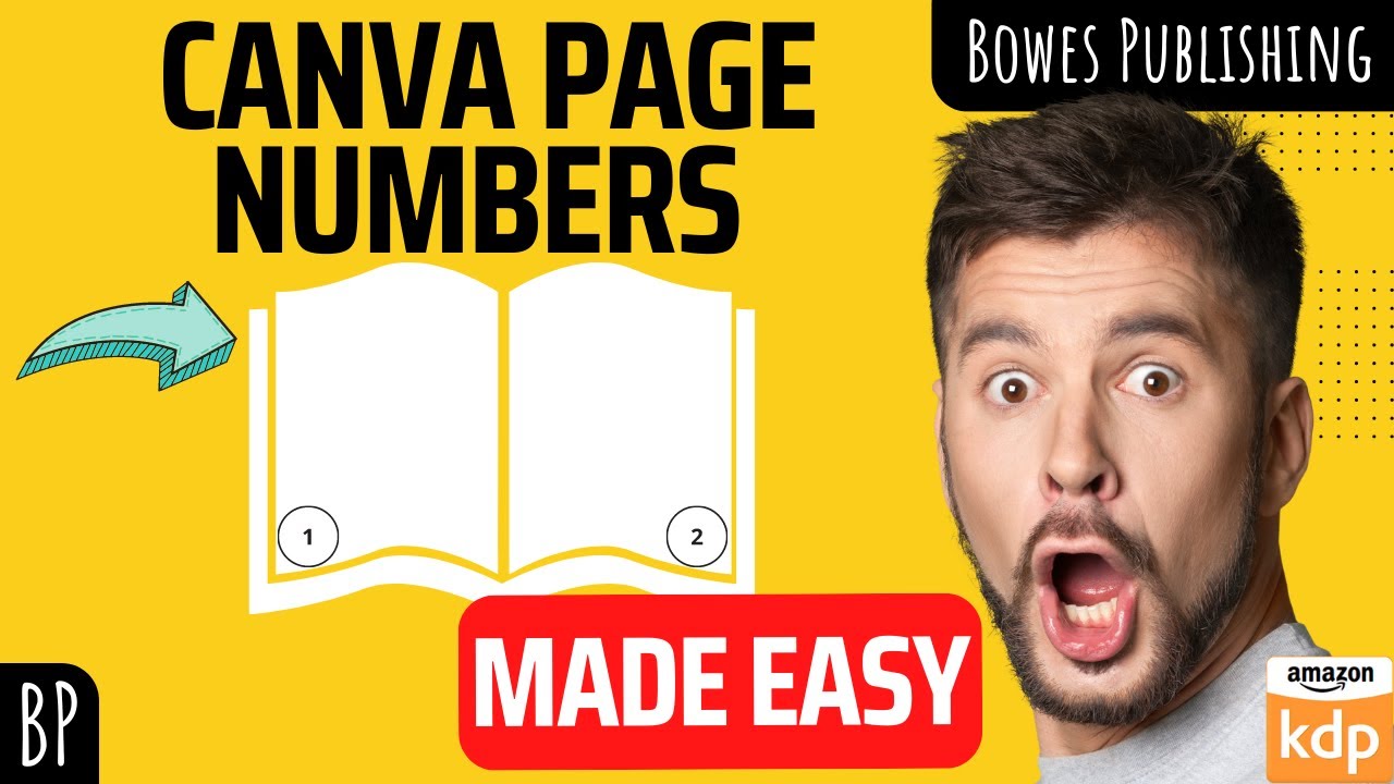 how to insert page number in canva presentation