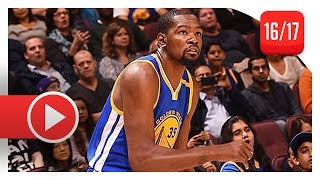 Kevin Durant Full Ps Highlights Vs Raptors 2016.10.01 - 9 Pts, Warriors Debut