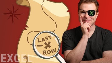 Get the Last Row Number Even When the Data Contains Blank Rows