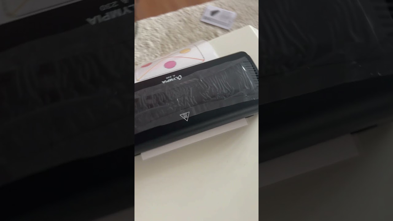 Olympia A230 laminasyon makinesi kullanımı . Nasıl kaplanır Nasıl çalışır ? 